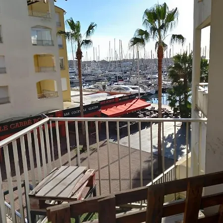 Port Dauphin 28, Studio 4 Pers, Vue Port, Piscine דירה