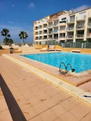 Port Dauphin 28, Studio 4 Pers, Vue Port, Piscine דירה אגדה