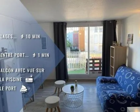 דירה Port Dauphin 28, Studio 4 Pers, Vue Port, Piscine *